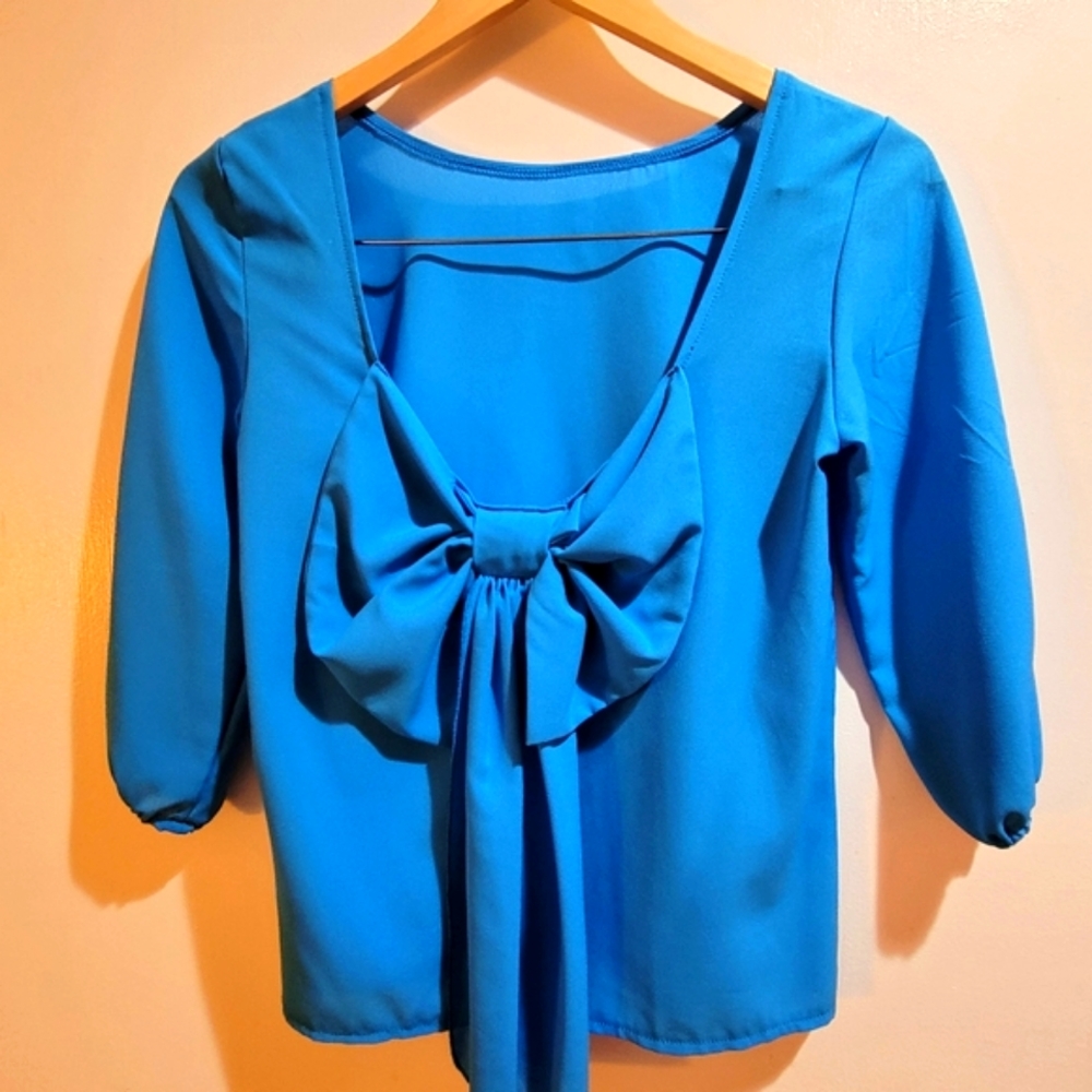 Backless (low cut) with bow top